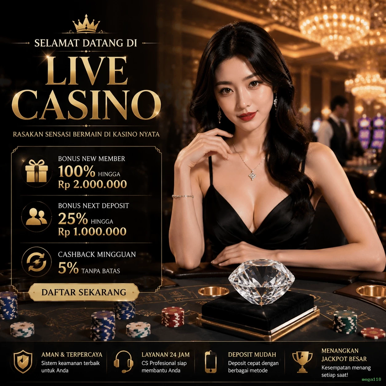 Ulasan Fitur Terbaik yang Ditawarkan mega118