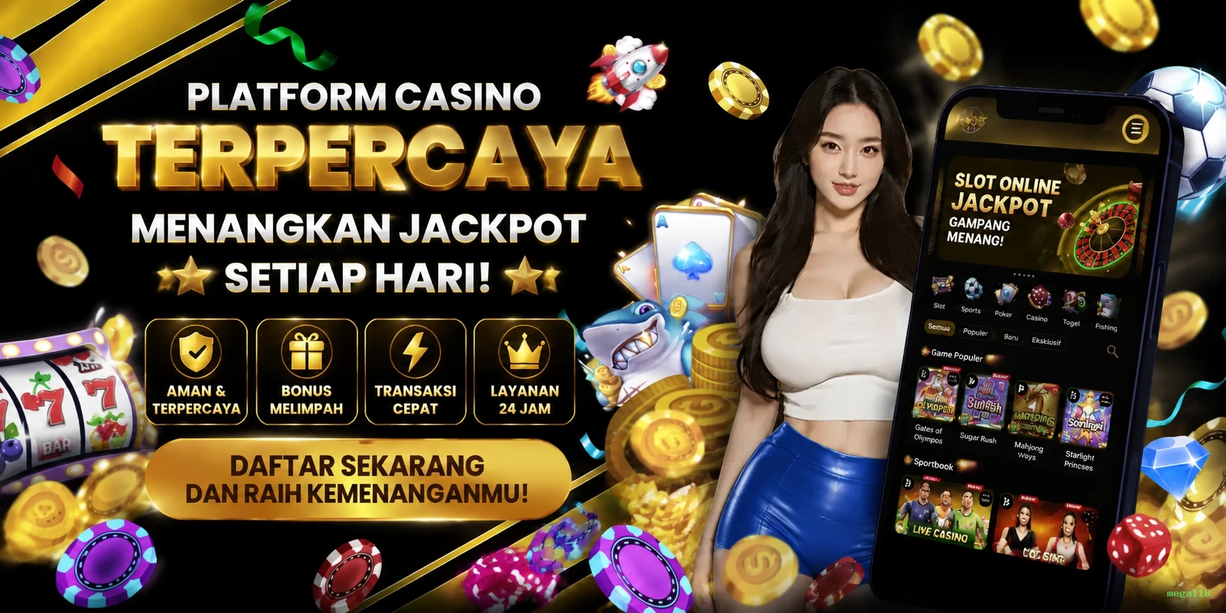 Menelusuri Keunikan Permainan yang Ditawarkan mega118