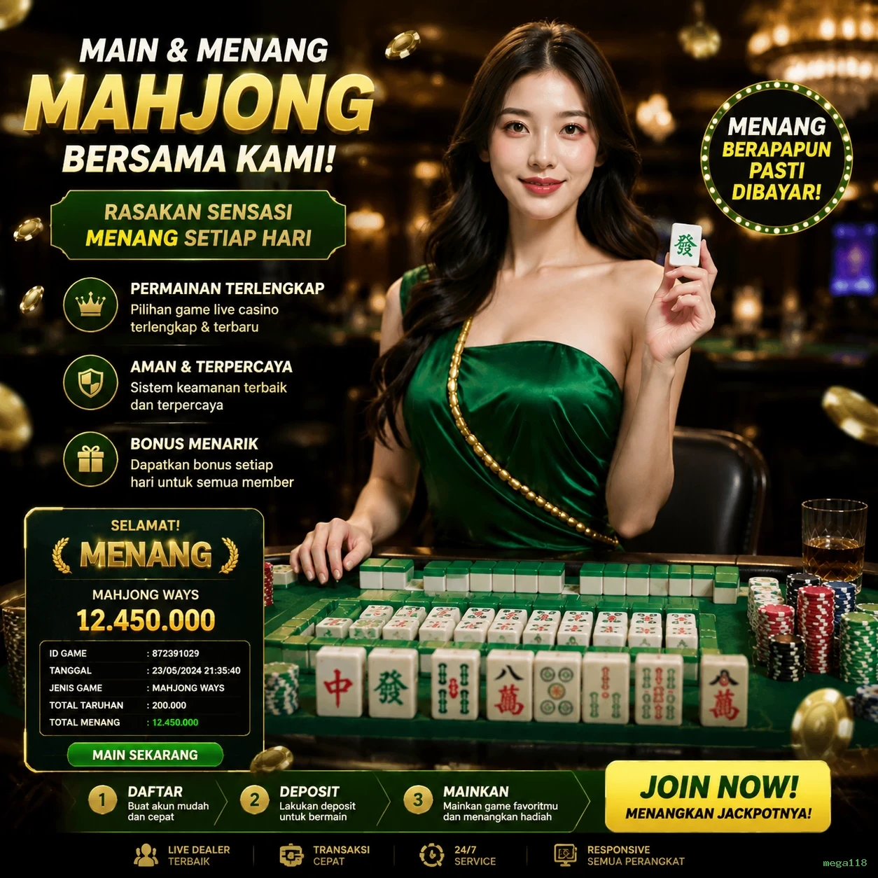 mega118 Platform Game Terpercaya untuk Pemain Indonesia